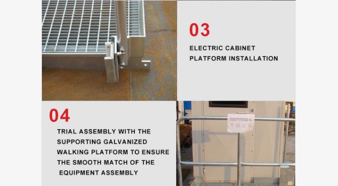 220kV het elektro Modulaire Intelligente Geprefabriceerde Hulpkantoor van Mechanismecomponenten 6