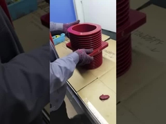 24kv giethars schakelkasten door de muur bushing voor 40X10 koper bus-bar