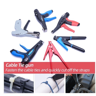 3.0*200 Black Nylon Zip Cable Ties 200mm Durable Multi Purpose Straps
