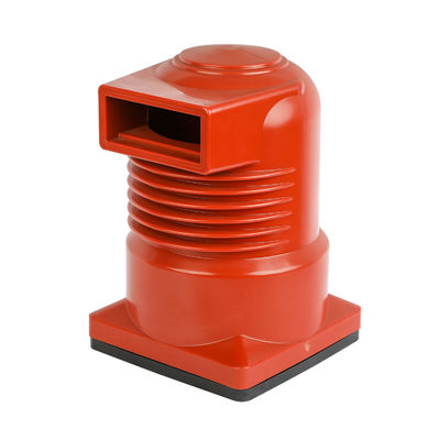 4000A 24kV HV Spout Epoxy Resin Insulator , Epoxy Resin Cast Bushing With 5 Holes