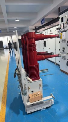 36kV Indoor High Voltage VCB 630A-4000A Handcart Type Vacuum Circuit Breaker