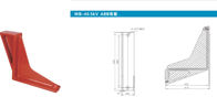 Indoor Installation Epoxy Resin Bushing , High Voltage Post Insulators 40.5kV