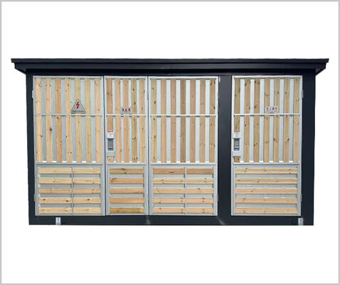 Hoogspannings- en laagspanningsvoorgeïnstalleerde substation voor stroomsesterm