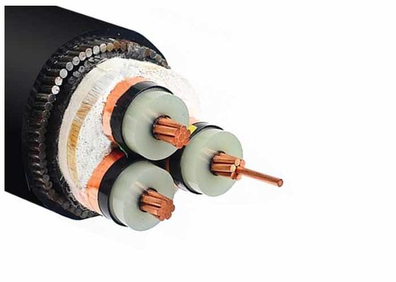 15kV Medium Voltage XLPE Insulation Armored Electrical Power Cable Copper Conductor
